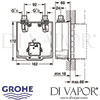 Grohe Eurosmart Cosmopolitan E Concealed Mounting Box Dimensions